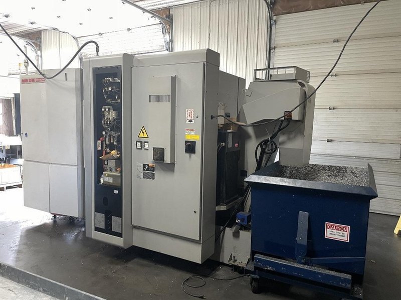 Mori Seiki NHX 4000 Horizontal Machining Center with M730BM Control, Through-Spindle Coolant, 12,000 RPM Spindle, Tool Presetter