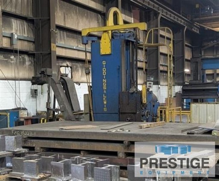 6" Giddings &amp; Lewis Floor Type Horizontal Boring Mill