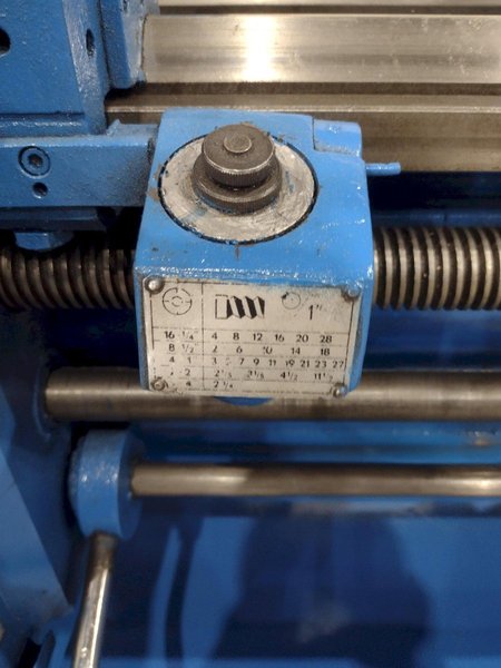 24&quot; X 132&quot; TOOLMEX MODEL #TUR-560 INDUSTRIAL ENGINE LATHE, 3.5&quot; HOLE: STOCK #21266