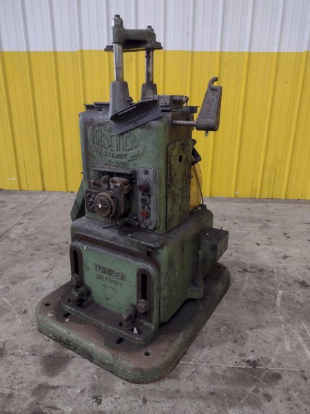 6 TON TISHKEN 2 POST MODEL #CO-2HW CUT OFF PRESS 1.5&quot; STROKE: STOCK #23570