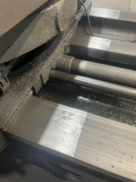 5&quot; WOTAN  MODEL #B-130 ROTARY TABLE &amp; #50 TAPER HORIZONTAL BORING MILL: STOCK 15974