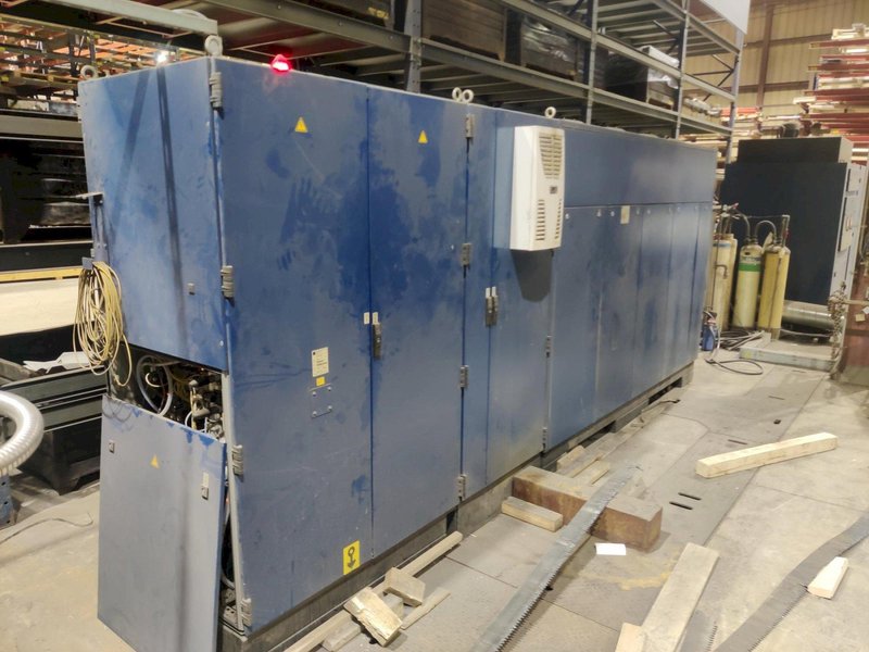 6,000 WATT TRUMPF TRULASER 8000 WITH TRUFLOW 6KW RESONATOR. STOCK # 0690524
