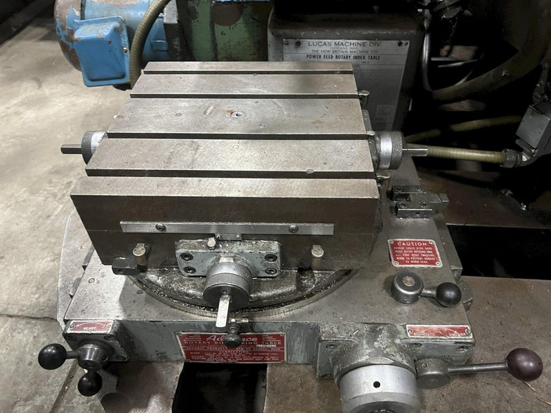 ADVANCE ROTARY DIE-SINKING TABLE, 11" X 11", 9.5" H SURFACE TO SURFACE