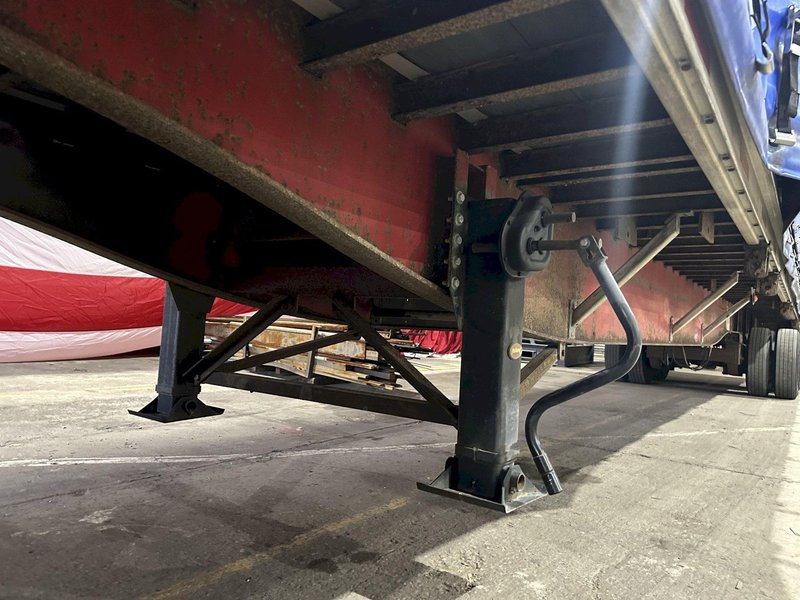 2007 X 53' UTILITY MFG  SLIDING CURTAIN-SIDE SEMI TRAILER: STOCK #19607