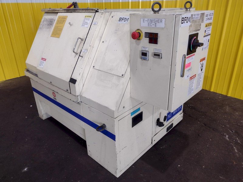 SINTOBRATOR MODEL #EC-2-033 CAROUSEL TYPE TUMBLING FINISHER: STOCK #18783