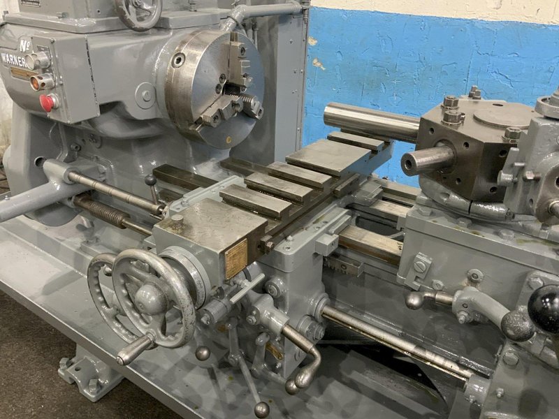 #5 WARNER &amp; SWASEY MODEL #1470 RAM TYPE TURRET LATHE: STOCK #80661
