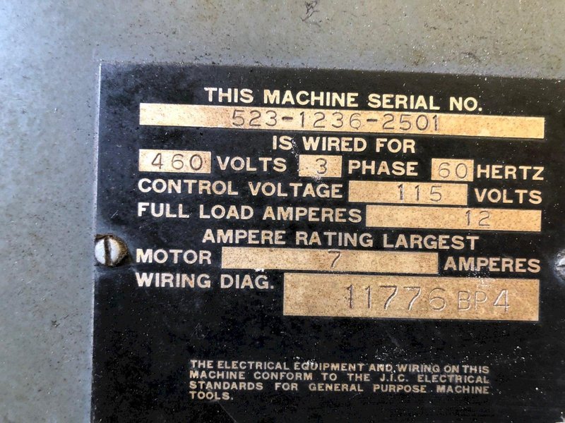 BROWN &amp; SHARPE 12" X 36" MICROMASTER CNC