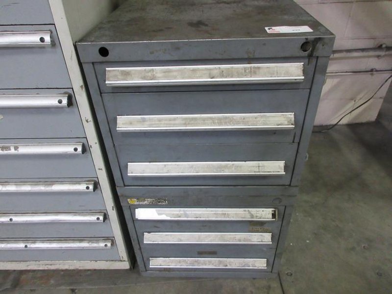 Stanley Vidmar 6 Drawer Cabinets with Contents- Auction Item