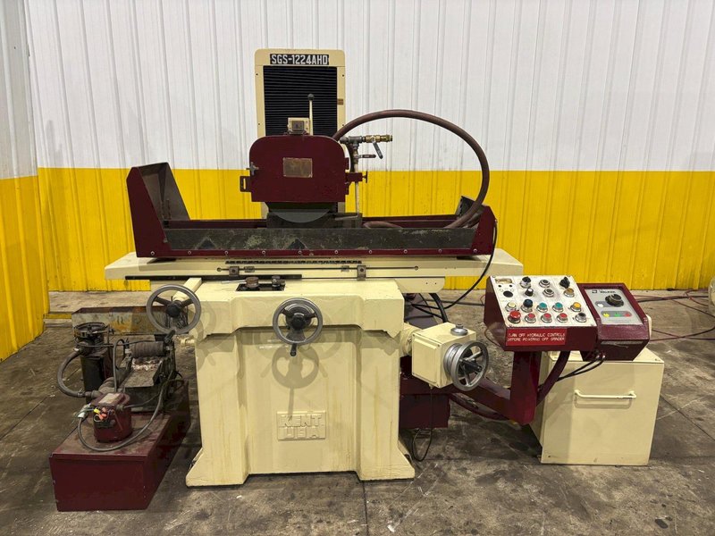 12&quot; X 24&quot; KENT SGS-1224AHD HYDRAULIC SURFACE GRINDER: YOBRO #24466