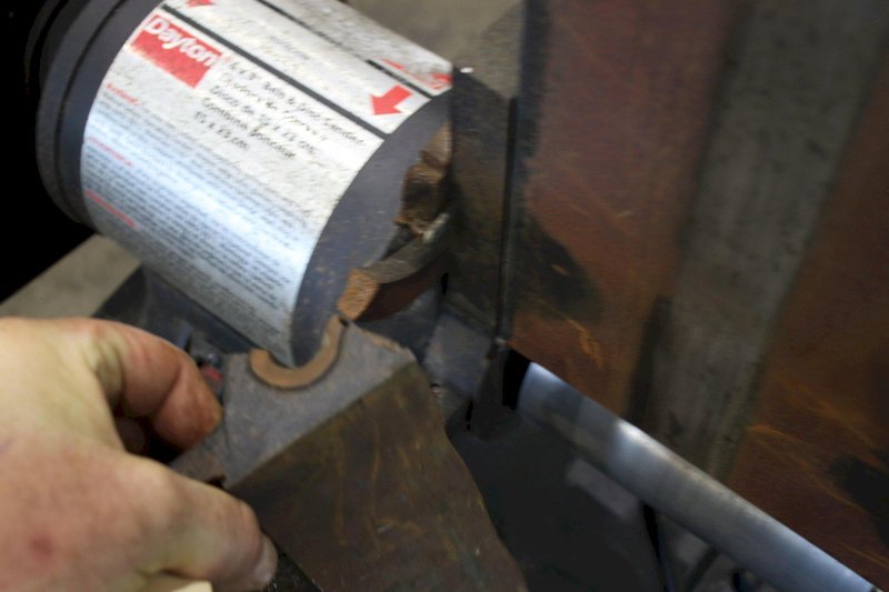 DAYTON DISC &amp; BELT GRINDER: STOCK #75726