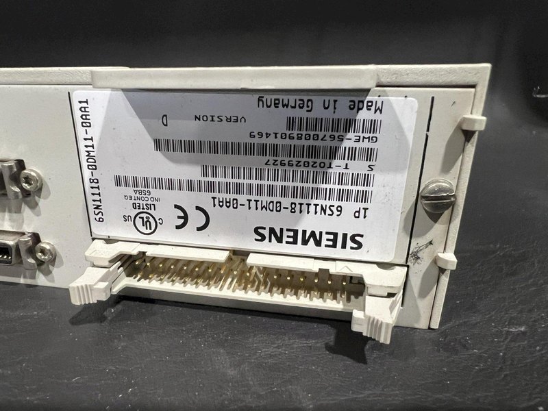 Siemens Simodrive 611 CNC Servo Control Board 6SN1118-0DH23-0AA0 6SN11180DH230AA0