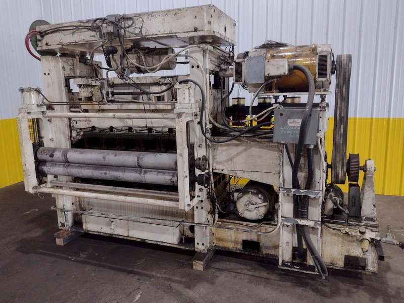 MAUST 60x1-1/4 17-ROLL 6-HIGH BACKED UP PRECISION LEVELER (14453)