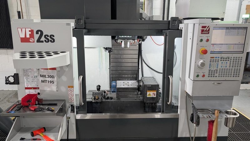 Haas VF-2SS VMC, 2022 – HRT160SS, WIPS Probing, Mist Collector, HSM, Rigid Tapping