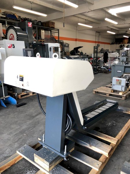 LNS Turbo Hinge Belt Chip Conveyor for a NLX2000SY/500