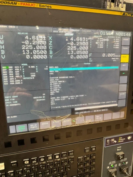 2021 DOOSAN LYNX 2100LSYB CNC LATHE