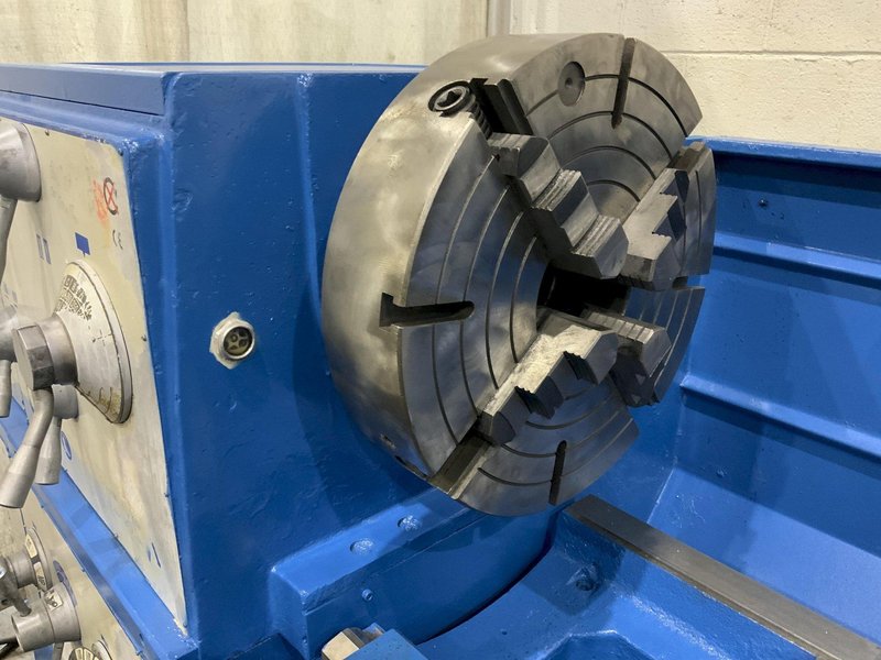 26" X 118" KNUTH MODEL SINUS 330/3000D GAP BED ENGINE LATHE: STOCK #80573