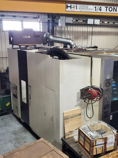 Averex HS-630I CNC Horizontal Machining Center, New 2014, Fanuc 31i, 1-Degree Index, 10,000 RPM, 2-Pallets: 24.8" x 24.8", 50 Big Plus Taper, 60 Tools, Coolant Thru, 50/60 HP