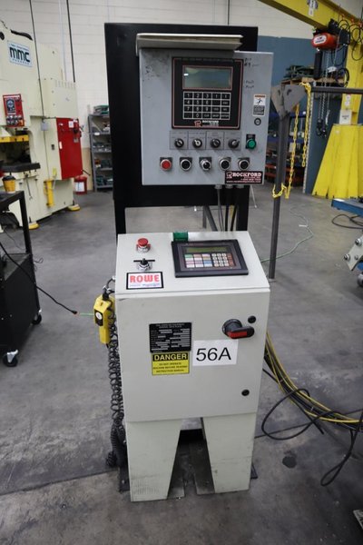 Bliss #29 150 Ton OBI Back Geared Punch Press, Single Crank,  Air Clutch and Brake, Rowe 24" Press Feed- Auction Item