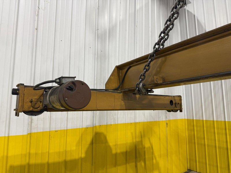 3 TON X 20' OSBORN SINGLE GIRDER CRANE W/ DETROIT HOIST: YOBRO #24536