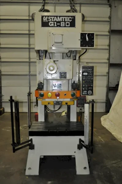 STAMTEC 88 TON GAP FRAME PRESS, S/N S70625, STOCK# 14172J