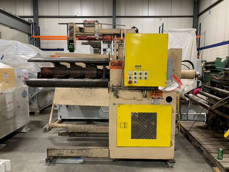 Dallas Ind. Motorized Coil Reel Uncoiler 20,000 Lbs.