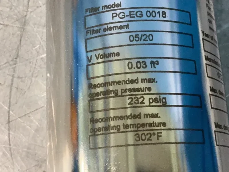 DONALDSON 232 PSI FILTER REGULATOR    -  PG-EG 0018