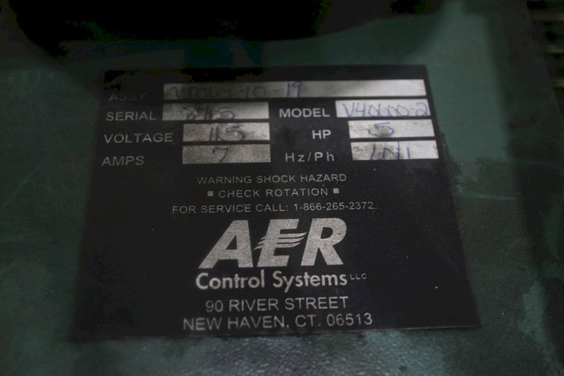 AER MODEL V 4000-2  DUST COLLECTOR: STOCK #75120