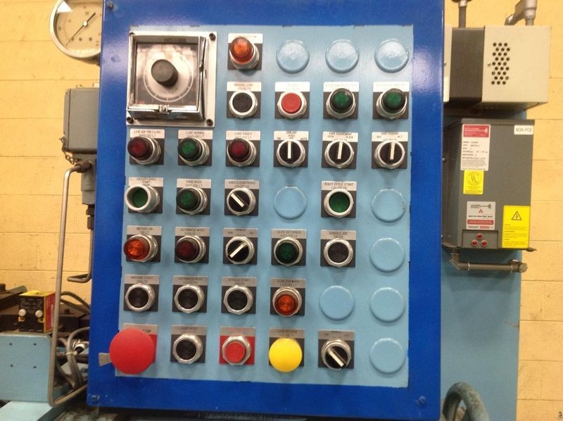 3&quot; LANDIS LANHYROL 2-ROLL EXTENDED SPINDLE THREADING &amp; FORM ROLLING MACHINE: STOCK #65295