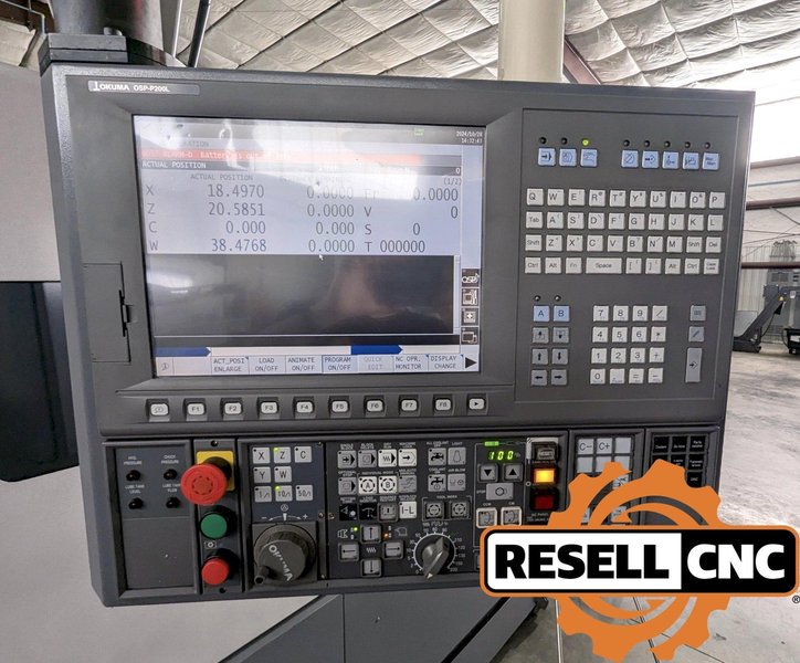 2011 Okuma LB4000EX-M CNC Lathe