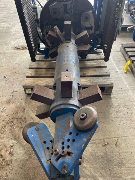 Used, Tri Tool Model PFM 816 Pipe Beveler with Hydraulic Power Unit (Model HPU75-60/5)