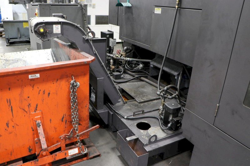 Okuma MA-600HII CNC Horizontal Machining Center, 2019 – Chip Conveyor, Through Spindle Coolant