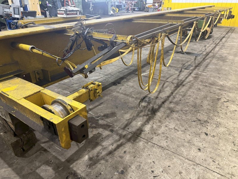 11.5 TON X 30' DESHAZO TOP RUNNING SINGLE GIRDER BRIDGE CRANE 2005 : YOBRO 25993