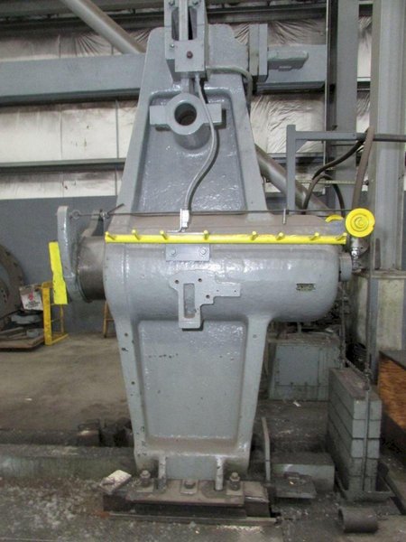 300 TON NILES-BEMENT HYDRAULIC HORIZONTAL WHEEL PRESS. STOCK # 0311123