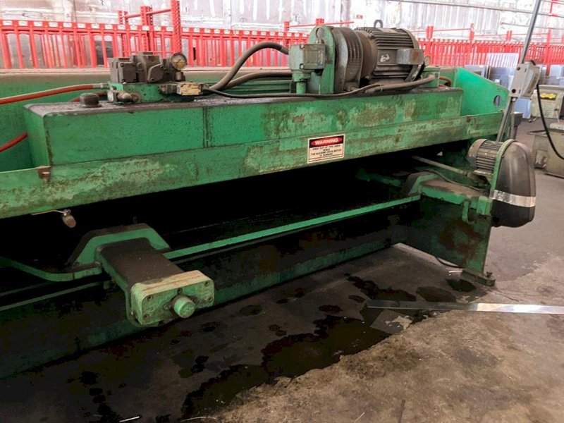 10&#039; X 1/4&quot; ACCURPRESS MODEL #825010 LP HYDRAULIC SHEAR: YOBRO #24451