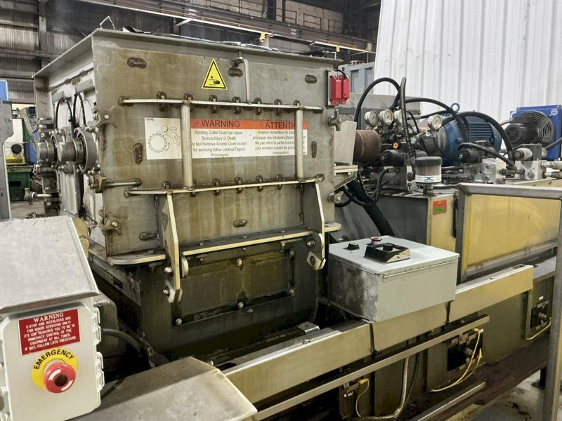 30" X 30" HARMONY ENTERPRISES MODEL #PERFSSHB24 STAINLESS STEEL EXTRACT PLUS HORIZONTAL BALER &amp; PERFERATOR, FOR ALUMINUM CAN &amp; BOTTLES LIQUID EXTRACTION: YOBRO #25023