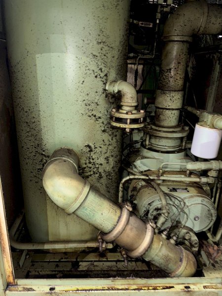 75 HP SULLAIR MODEL #VS20-75W ROTARY SCREW VACUUM SYSTEM: STOCK #22502