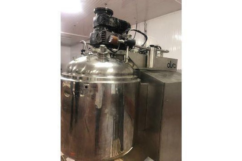132 Gallon Olsa Stainless Steel Vacuum Reactor, 1992