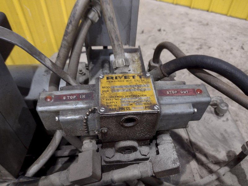 RIVETT HYDRAULIC POWER UNIT: STOCK #23576