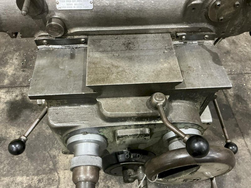#3 CINCINNATI MODEL #3MI HORIZONTAL UNIVERSAL MILL WITH TOOLMAKERS OVERARM SPINDLE: YOBRO #25929