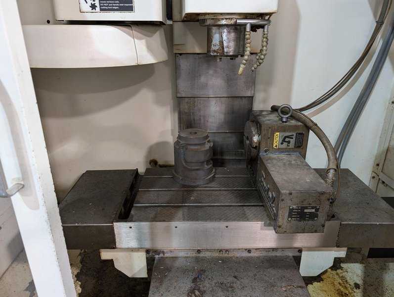 Fadal 2016L VMC, 2000 – VH65 4th Axis Rotary