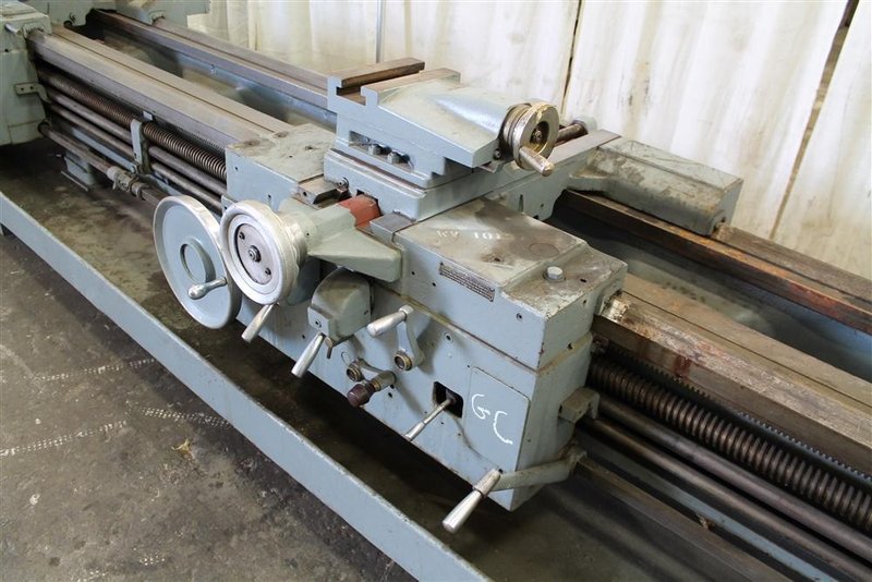 28" X 96" &amp; 240" LODGE &amp; SHIPLEY HOLLOW SPINDLE ENGINE LATHE: #61474