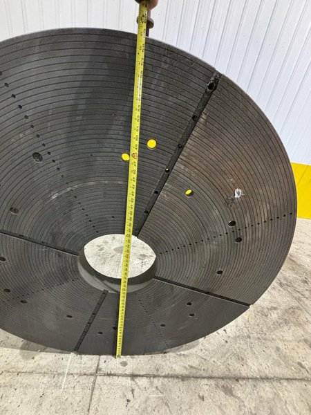 60&quot; FACEPLATE TYPE LATHE CHUCK: STOCK #21162