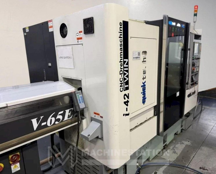 QuickTech i42-Twin Multi Axis CNC Turning Center – Lathe