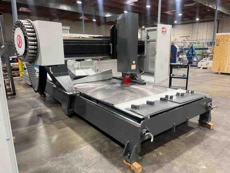 Haas GM‑2 CNC Gantry Mill, 2024 – Probe, TSC, Chip Auger