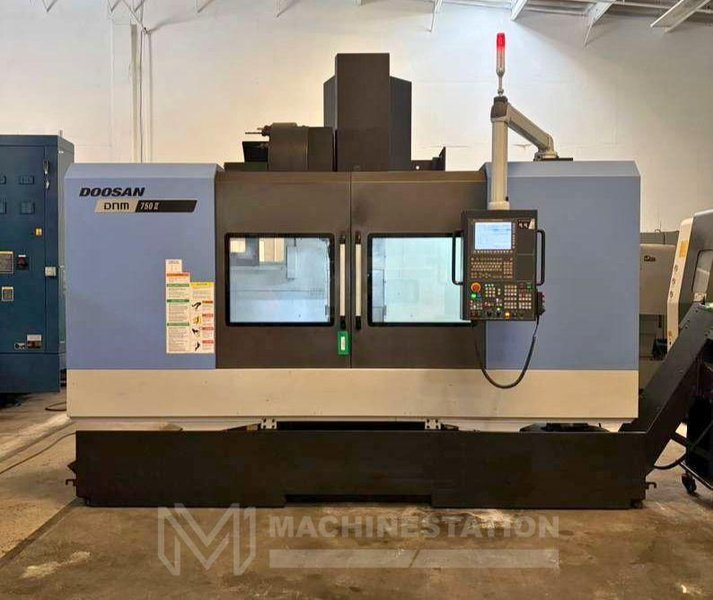 Doosan DNM 750II CNC Vertical Machining Center – 2018 TSC, 12,000 RPM Mill