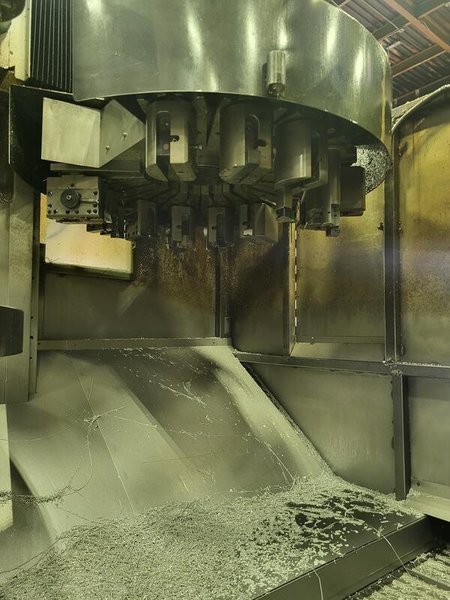 Bullard DYN-AU-TAPE 66 Vertical Turning Center