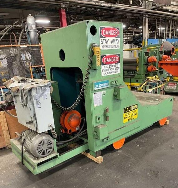 60,000# x 72" Paxson Cone Uncoiler w/Coil Car