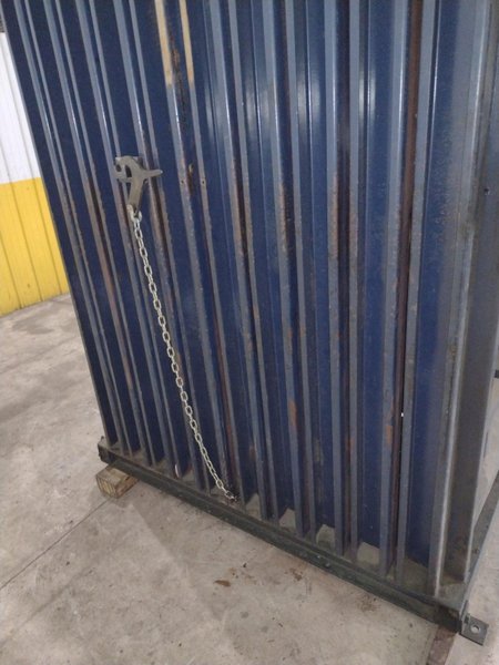 60&quot; X 30&quot; JV MANUFACTURING MODEL #VB60-B HYDRAULIC DOWNSTROKE VERTICAL CARDBOARD BALER: STOCK #23605