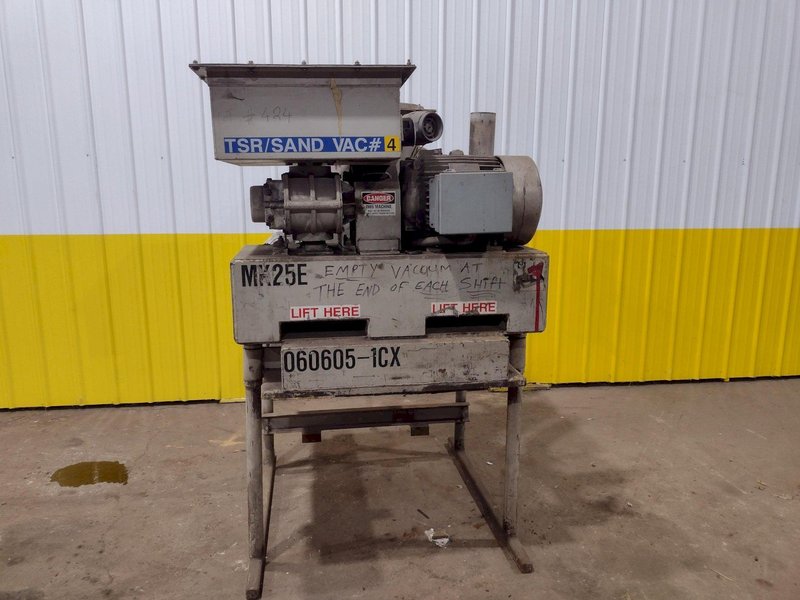 25 HP DEMARCO MODEL #MK25E &quot;MAX-VAC&quot; PORTABLE INDUSTRIAL VACUUM SYSTEM: STOCK #19578