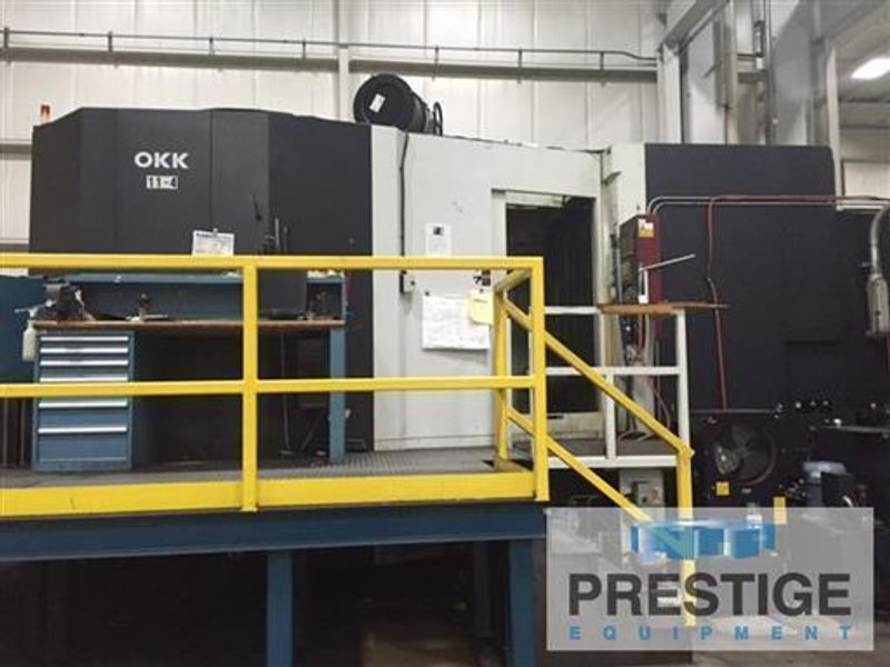 OKK HM-1250S CNC 4-Axis Horizontal Machining Center
